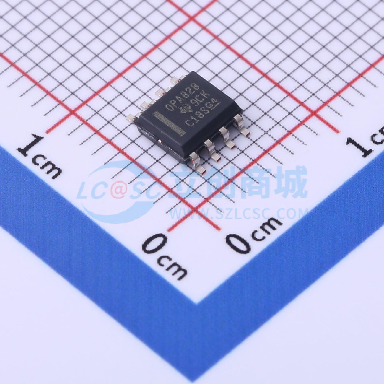 IC Khuếch Đại Thuật Toán Đầu Vào FET OPA828IDR Texas Instruments SOIC-8 1 kênh 36 V 45 MHz - Techcore Việt Nam