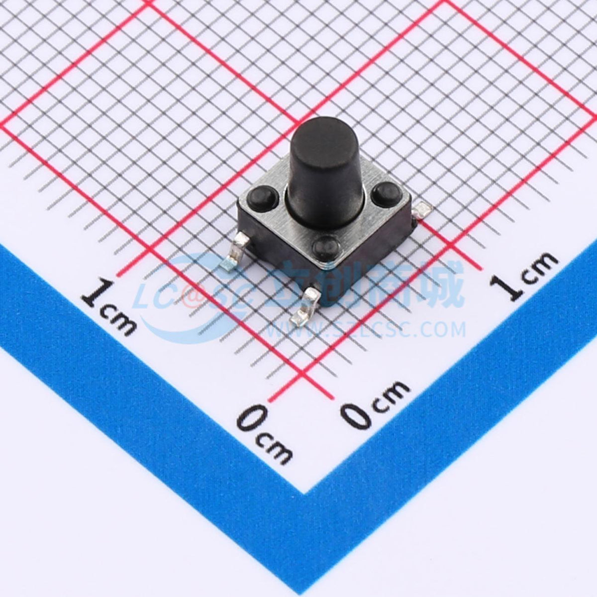 Linh kiện điện tử SH-6X6X8H-TP SMD-4P,6x6mm - Techcore Việt Nam