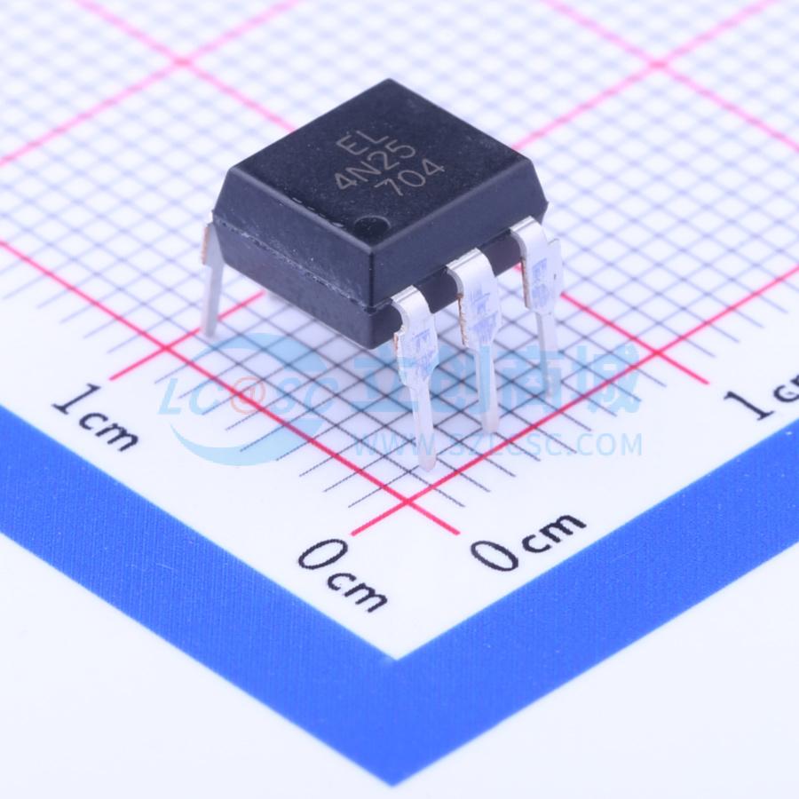 Optocoupler transistor 4N25 EVERLIGHT DIP-6 1.2V - Techcore Việt Nam