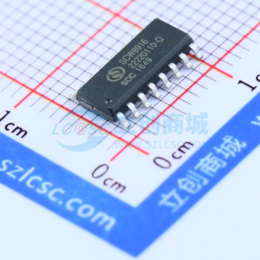 Cảm biến chuyên dụng SCW8916B SOC SOP-16 3V~5.5V UART - Techcore Việt Nam