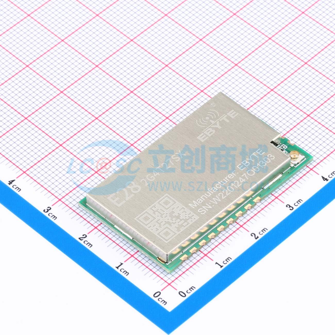Module LoRa E28-2G4T27SX EBYTE SMD 25x40.5mm LoRa, GFSK, FLRC - Techcore Việt Nam