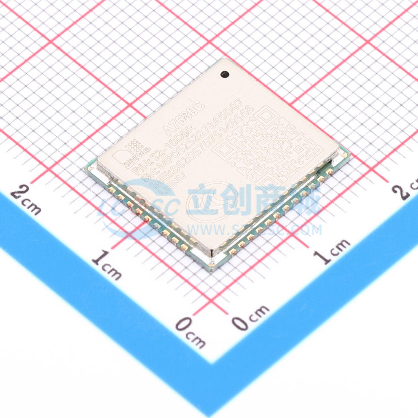 Module Di Động 2G/3G/4G/5G A7680C-LNNV SIMCOM SMD 17.6x15.7mm TDD-LTE, FDD-LTE - Techcore Việt Nam