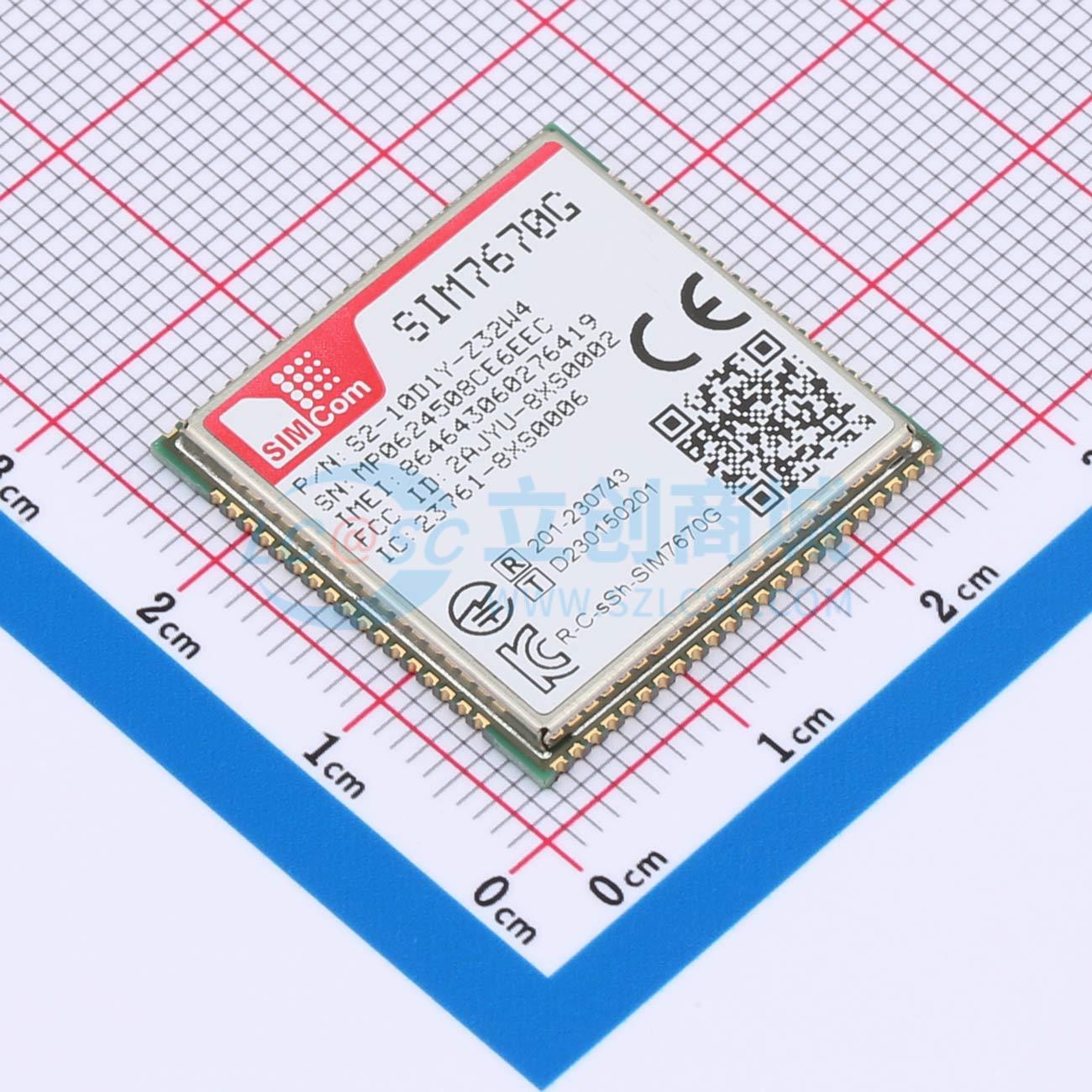 Module Di Động 2G/3G/4G/5G SIM7670G-MNGV SIMCOM SMD 24x4mm SIM7670XQCX216LTE Cat1bis, LTE-FDD/LTE-TDD。10Mbps5Mbps。 - Techcore Việt Nam
