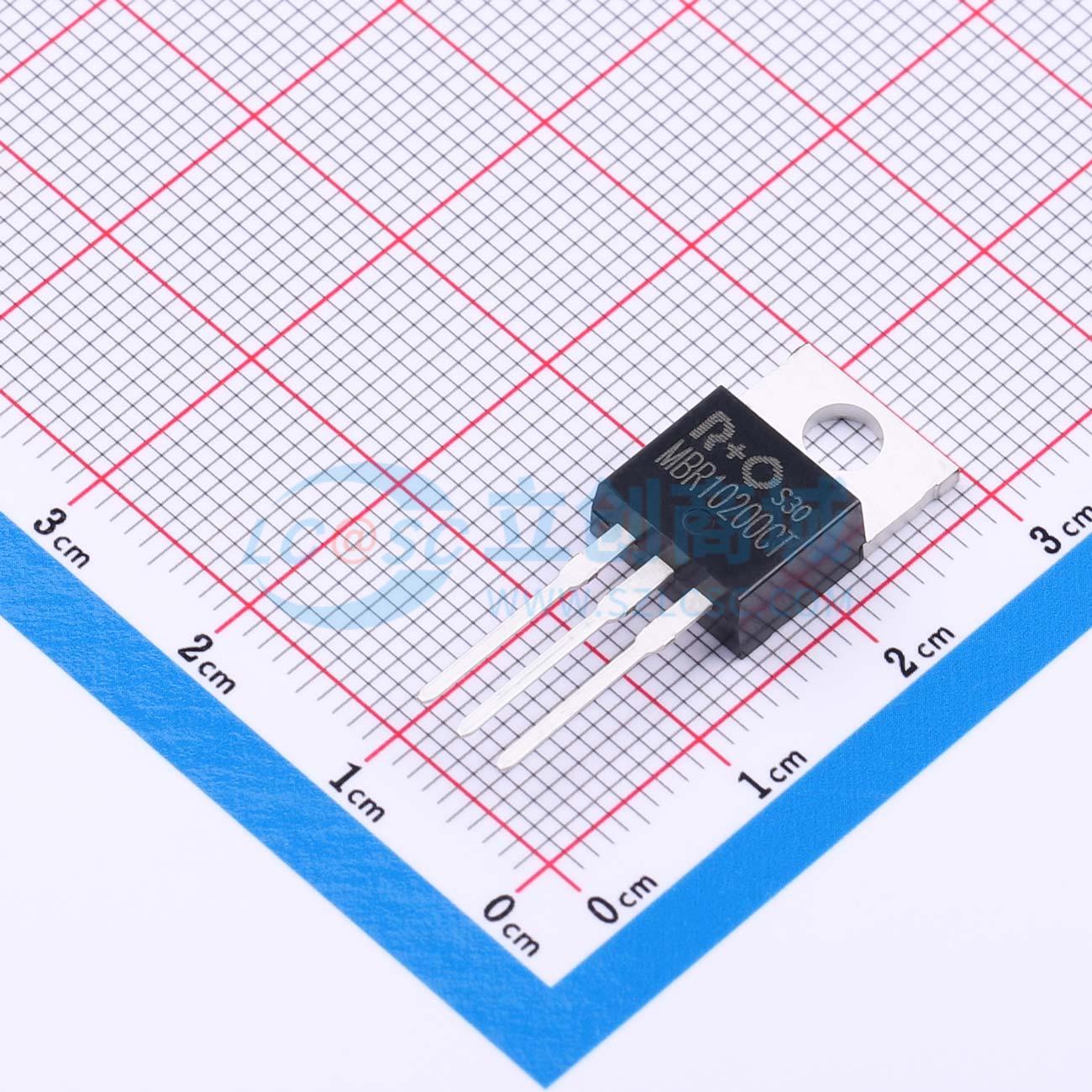 Diode Schottky MBR10200CT R+O TO-220CB 200V - Techcore Việt Nam