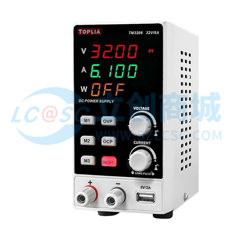 Nguồn DC TM3206 TOPLIA Phù hợp đo kiểm trong phòng lab - Techcore Việt Nam