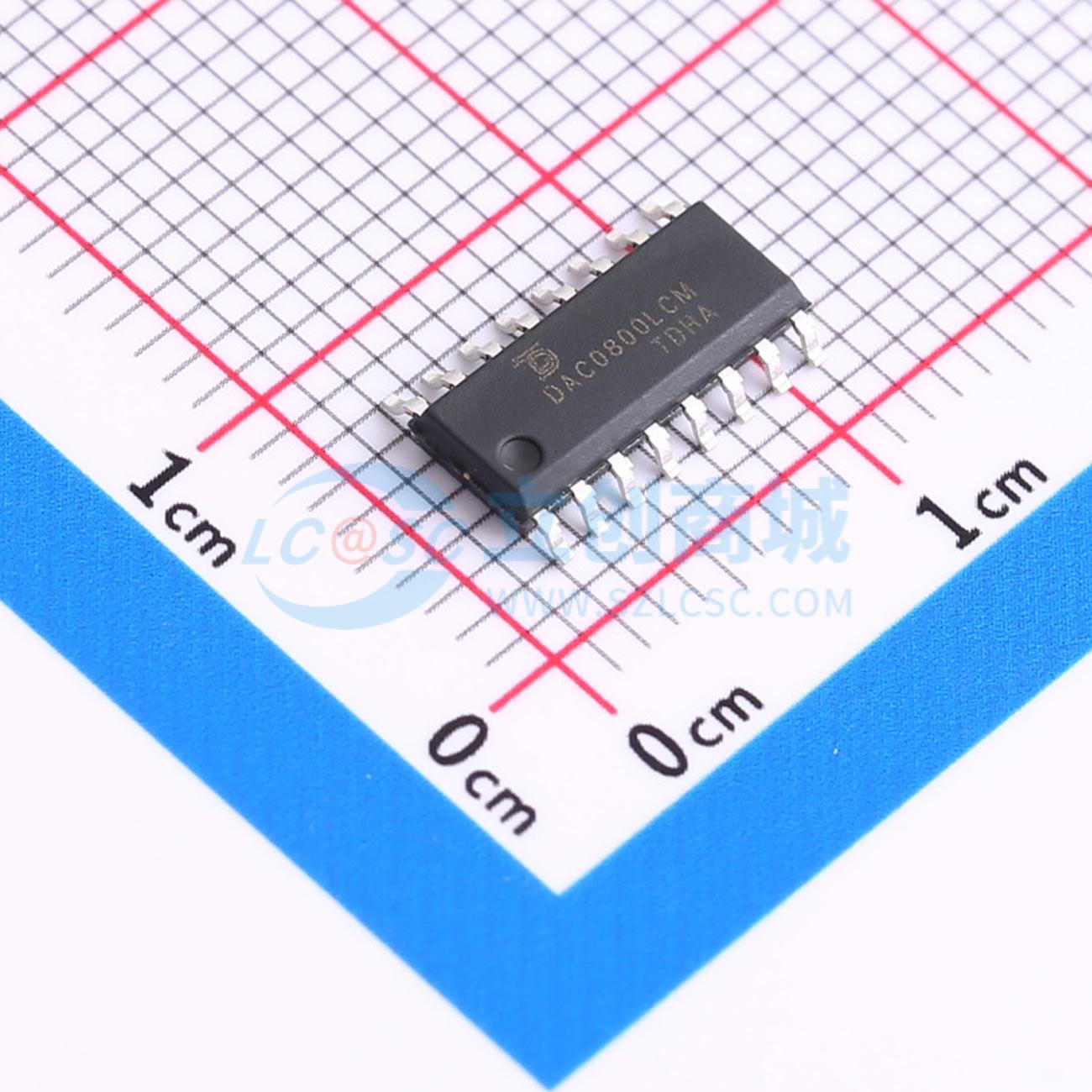 IC DAC DAC0800LCMX-TUDI SOP-16 - Techcore Việt Nam