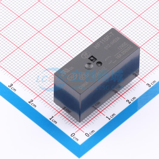 Rơ-le điện tử HF115F-T/012-1HS3A HF 12V DIP,12.7x29mm - Techcore Việt Nam