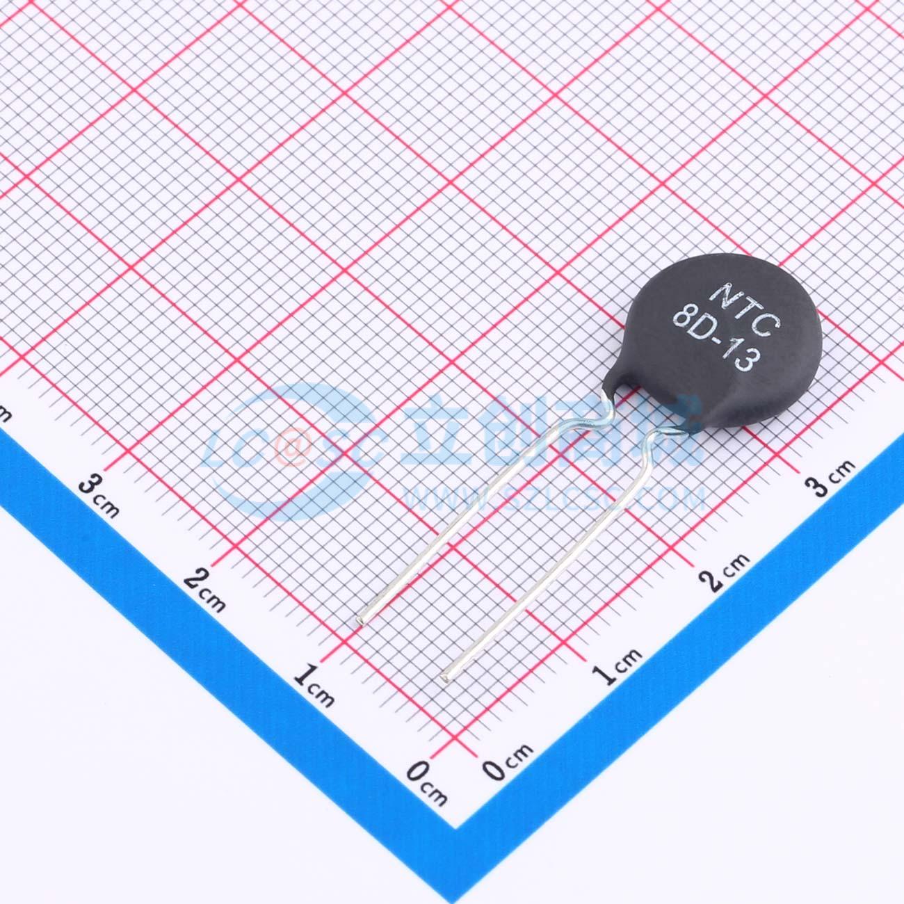 Điện trở nhiệt NTC NTC 8D-13 RUILON Xuyên lỗ, P=7.5mm 8Ω - Techcore Việt Nam