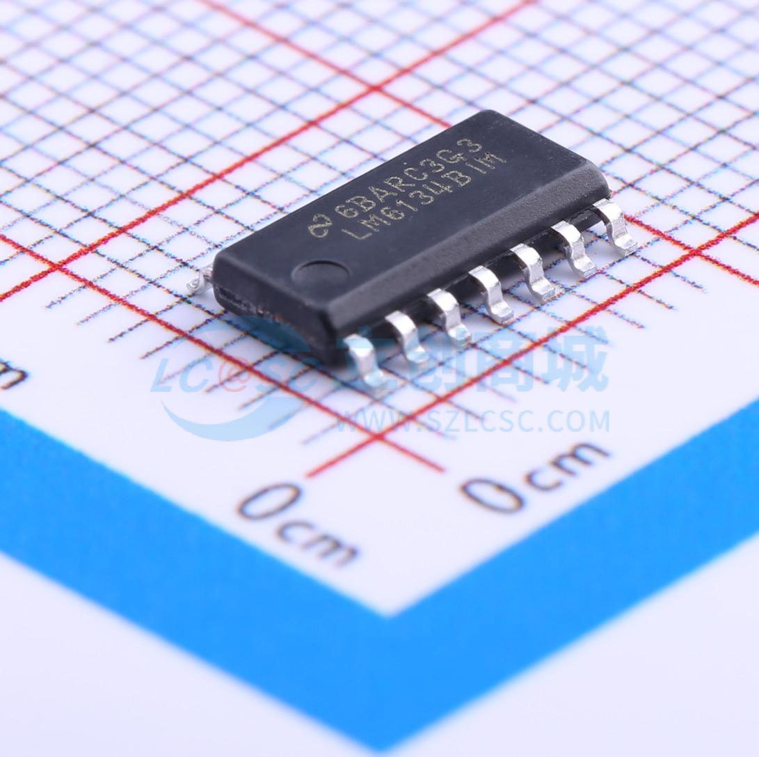 IC Khuếch Đại Thuật Toán LM6134BIMX/NOPB Texas Instruments SOIC-14 4 kênh Rail-to-Rail 24 V 10 MHz - Techcore Việt Nam