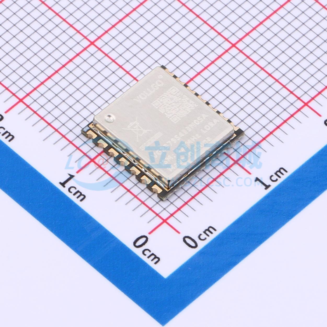 Module LoRa VG2379S433N0SA Vollgo SMD 11.5x11.5mm LoRa, GFSK, FSK - Techcore Việt Nam