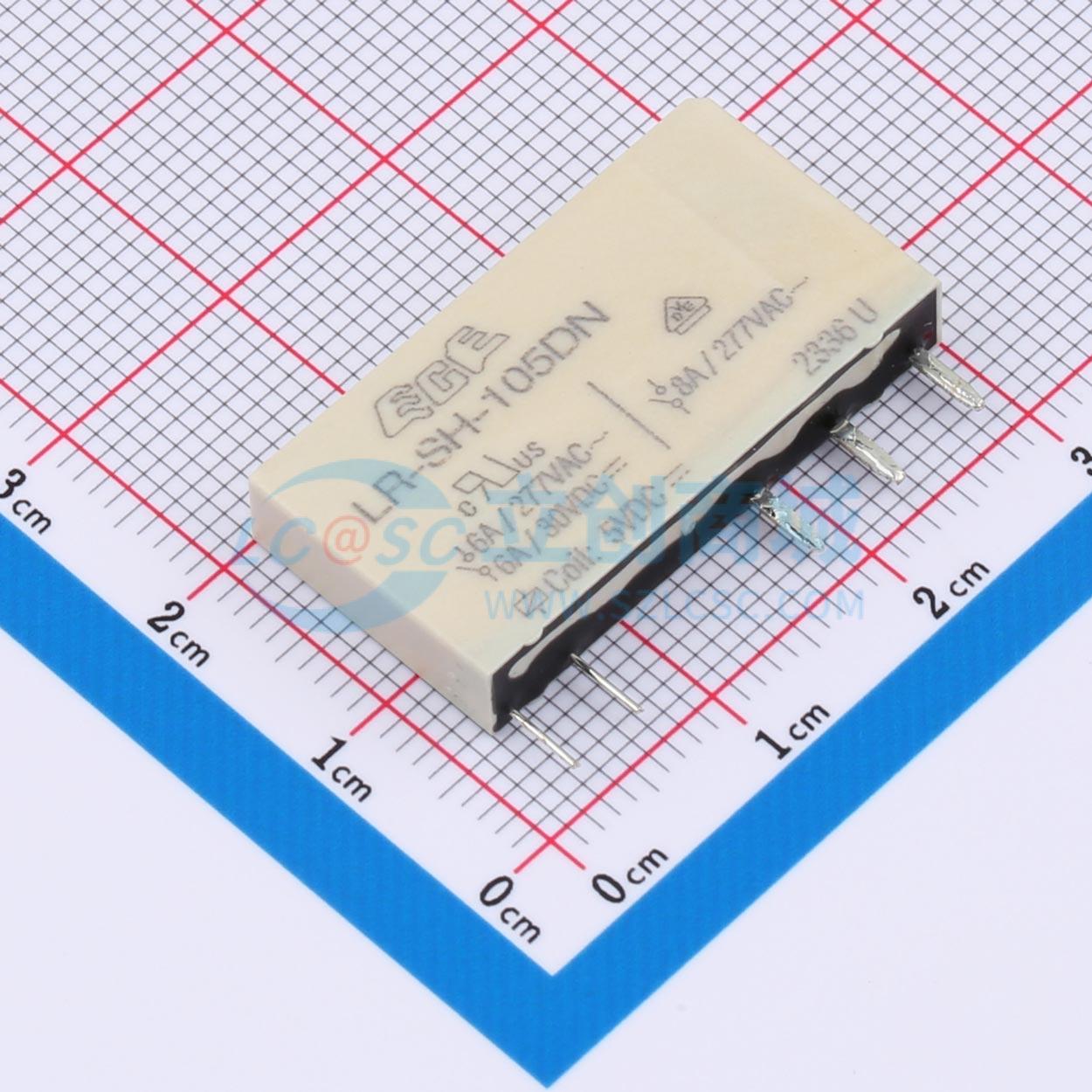Rơ-le công suất ETR-LR-SH-105DNZ ECE 5V SIP,28x5mm - Techcore Việt Nam