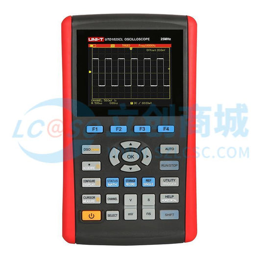 Máy hiện sóng UTD1025CL UNI-T 25MHz Dạng cầm tay Dùng Cho Đo Kiểm Điện Tử - Techcore Việt Nam