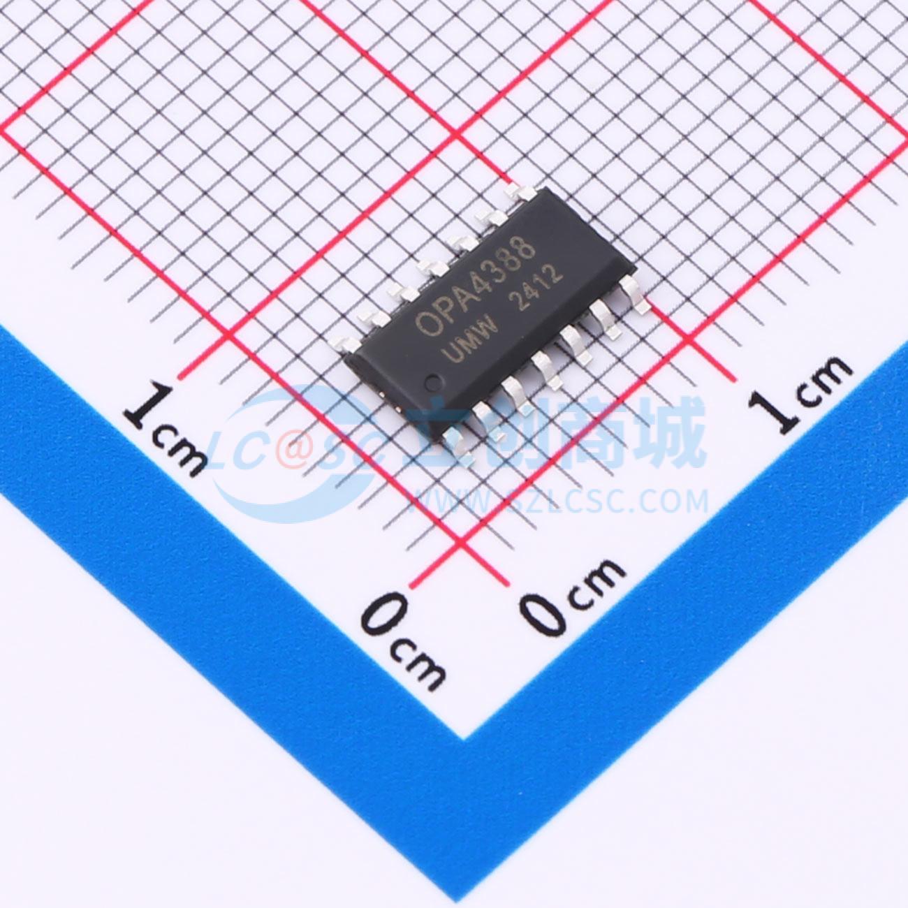 IC Khuếch Đại Thuật Toán Chính Xác OPA4388ID(UMW) SOP-14 4 kênh 2.5–5.5 V - Techcore Việt Nam