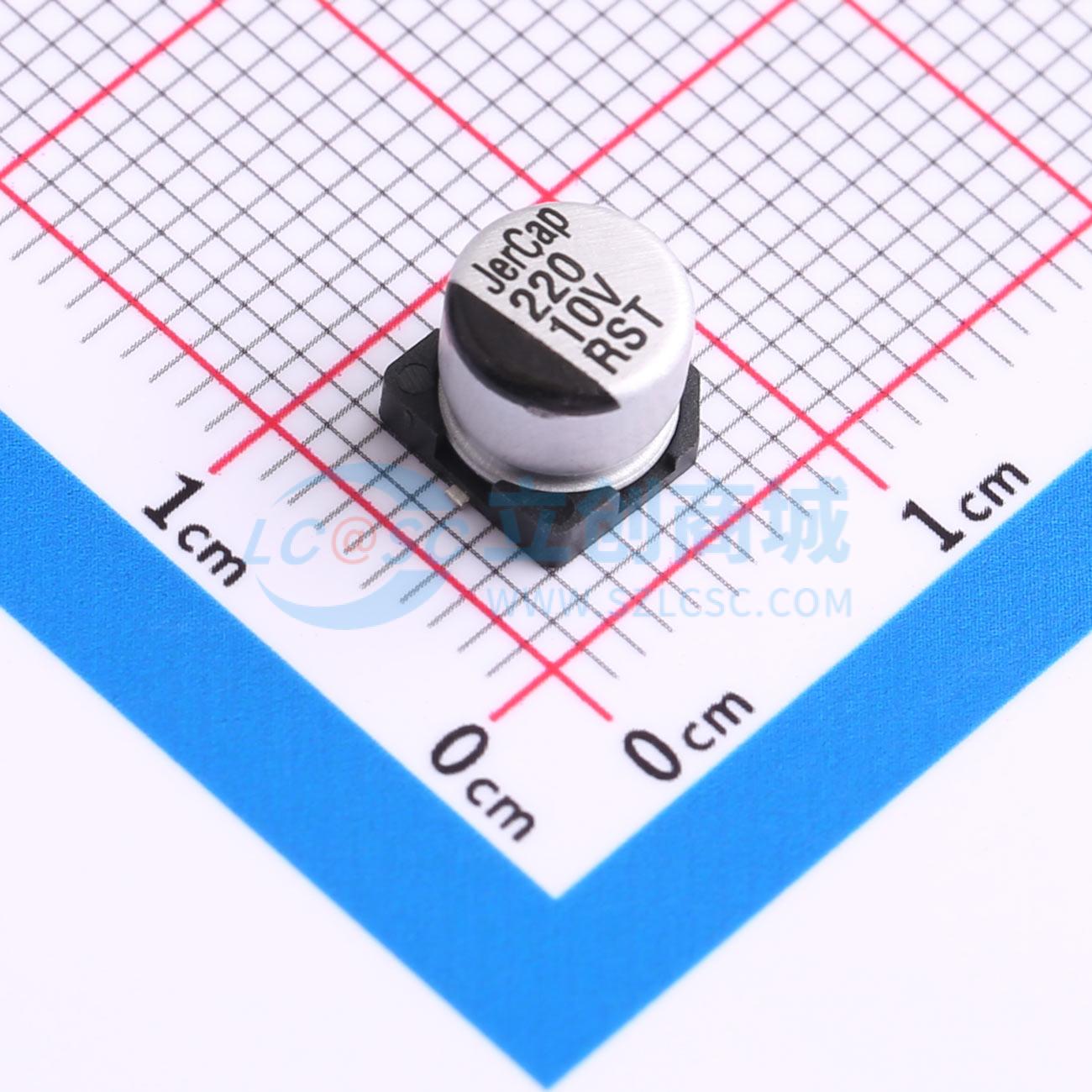 Linh kiện điện tử RST10V220M6X5 JIERR SMD,D6.3xL5.4mm - Techcore Việt Nam