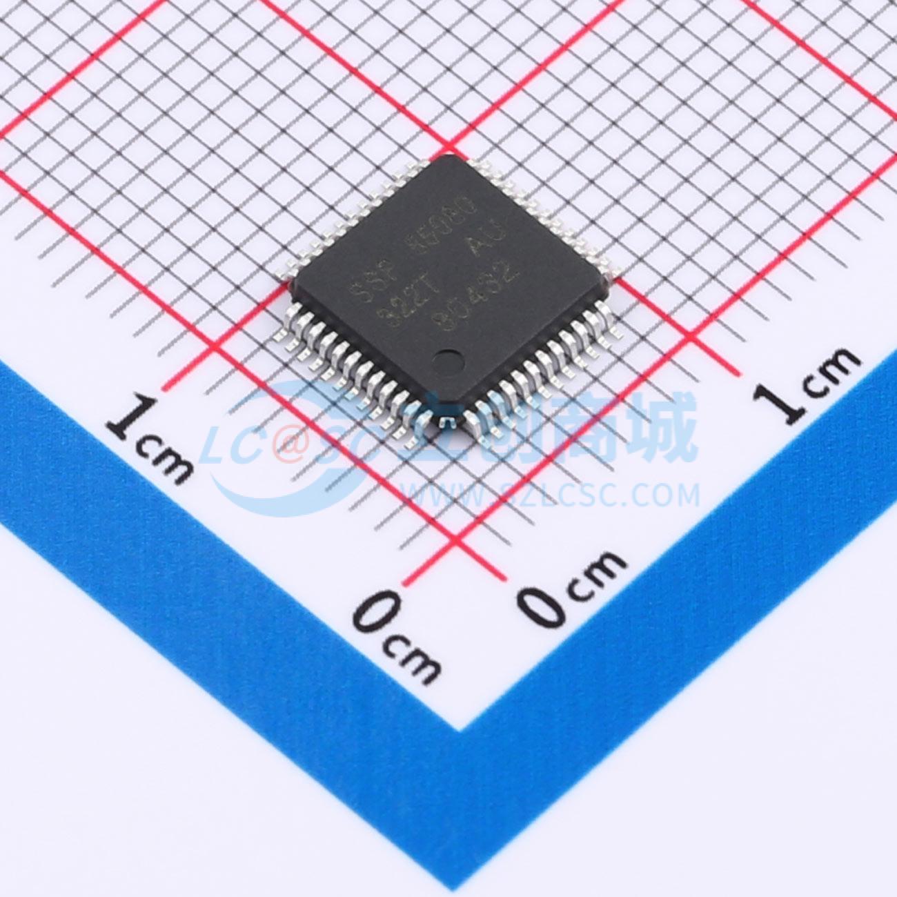 IC điều khiển LCD SSP55080AKV Siproin LQFP-48(7x7) 1V - Techcore Việt Nam