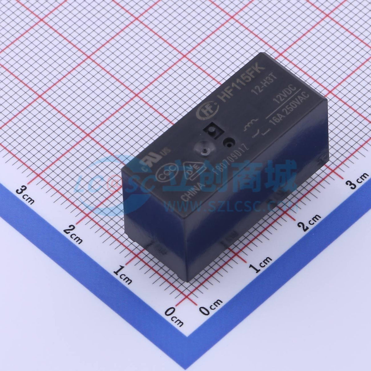 Rơ-le điện tử HF115FK/12-H3T HF 12V DIP,29x12.7mm - Techcore Việt Nam