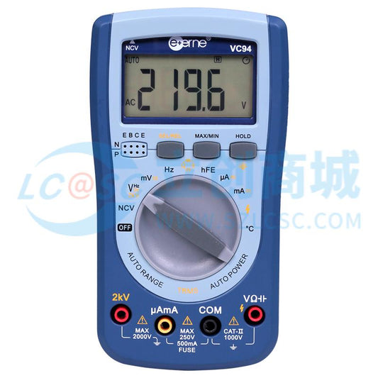 Đồng hồ vạn năng VC94 e+erne NCV True RMS Dùng Cho Đo Kiểm Điện Tử - Techcore Việt Nam
