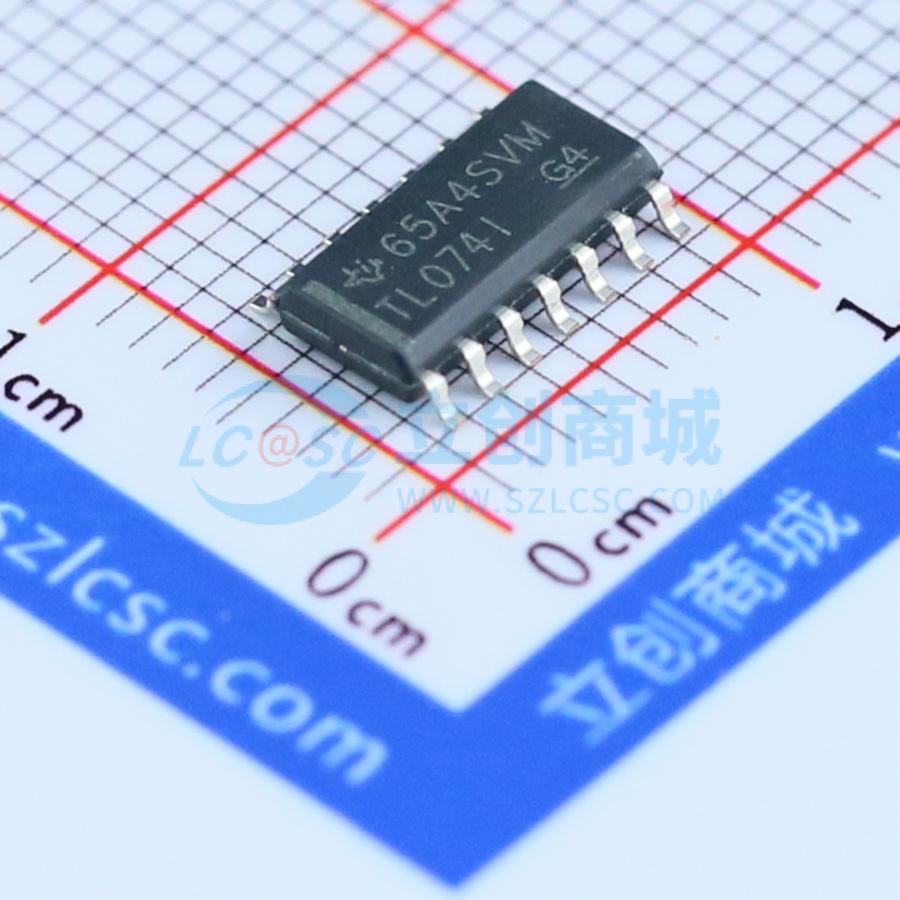 IC Khuếch Đại Thuật Toán Đầu Vào FET TL074IDR Texas Instruments SOIC-14 4 kênh 30 V 3 MHz - Techcore Việt Nam