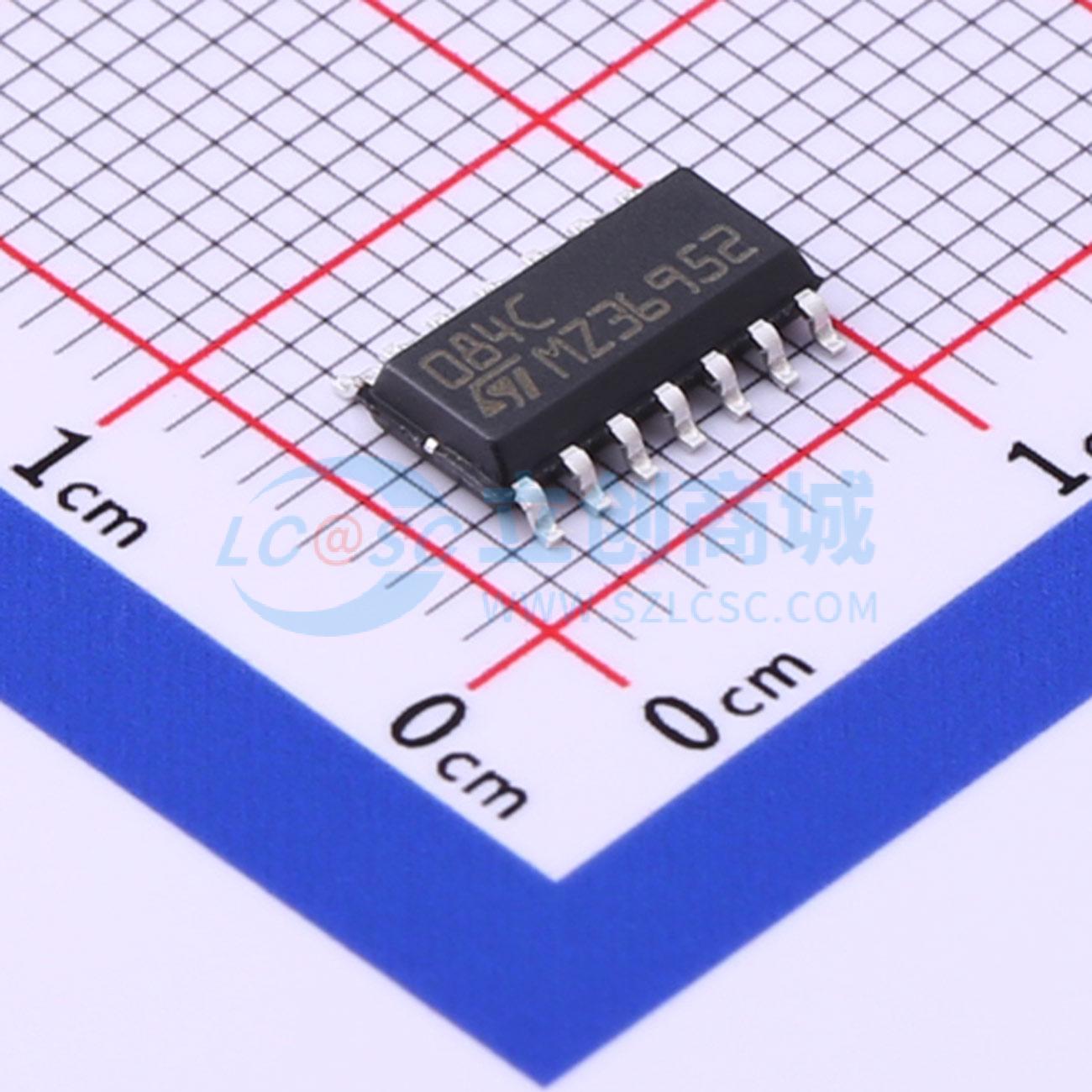 IC Khuếch Đại Thuật Toán Đầu Vào FET TL084CDT STMicroelectronics SOIC-14 4 kênh 4 MHz - Techcore Việt Nam