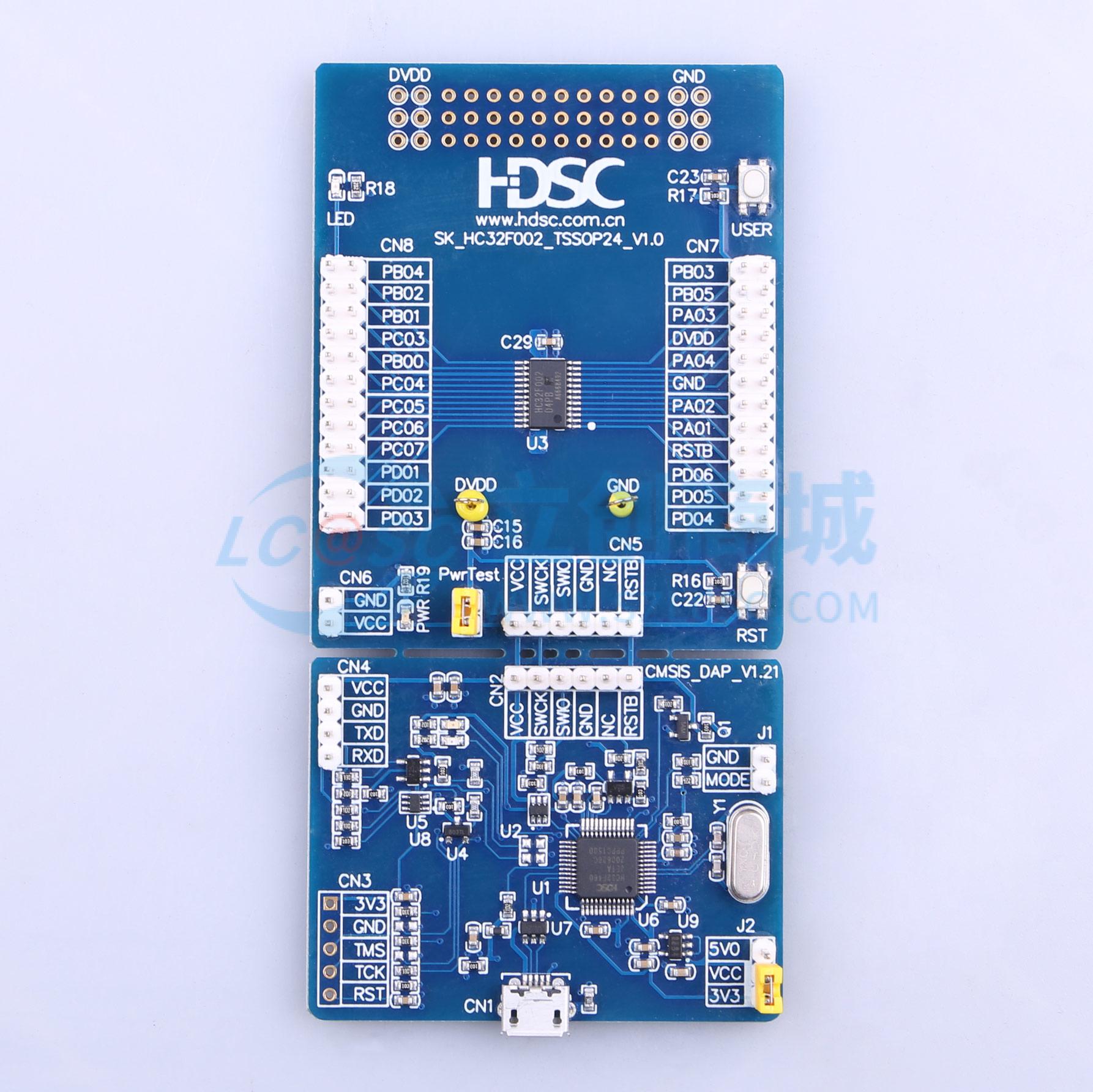 Bo mạch phát triển STK-HC32F002 XHSC - Techcore Việt Nam