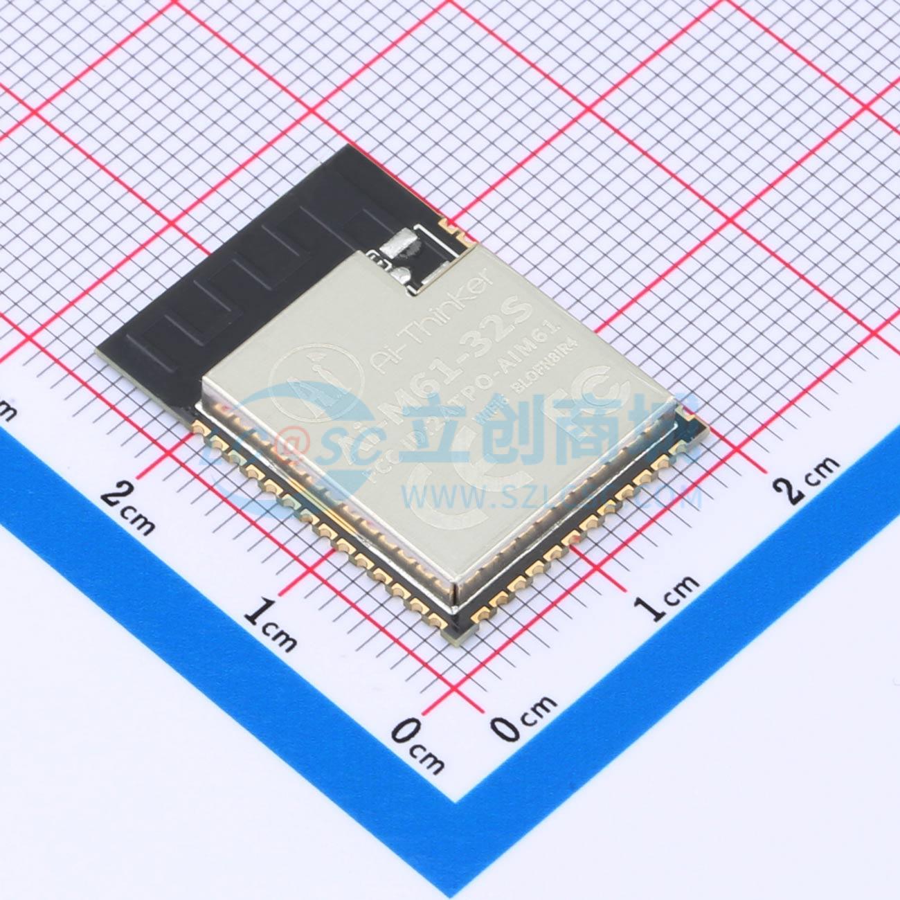 Module WiFi Ai-M61-32S Ai-Thinker SMD 25.5x18mm 2.4GHz - Techcore Việt Nam