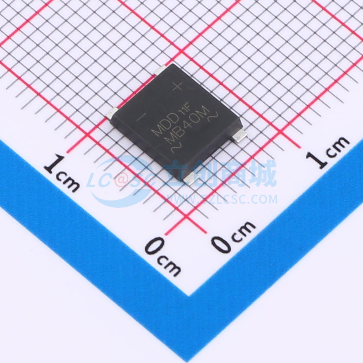 Cầu chỉnh lưu MSB40M MDD 1.1V@4A - Techcore Việt Nam