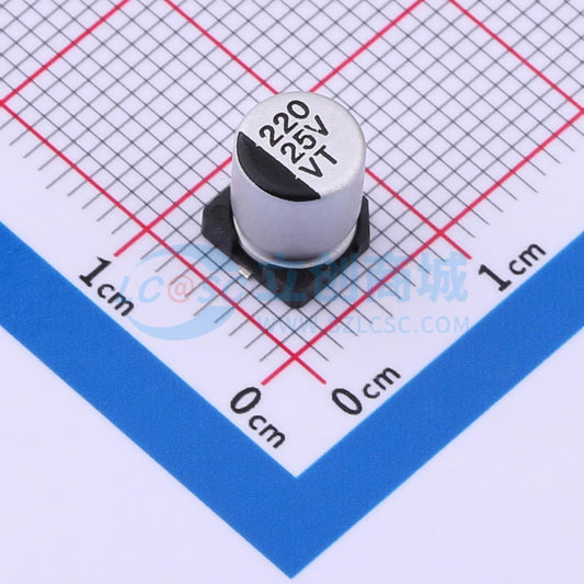 Linh kiện điện tử VT220UF25V167RV160 KNSCHA SMD,D6.3xL7.7mm - Techcore Việt Nam