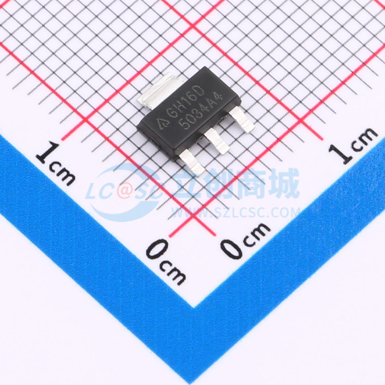 IC ổn áp tuyến tính LDO AZ1117CH-3.3TRG1 DIODES SOT-223 - Techcore Việt Nam