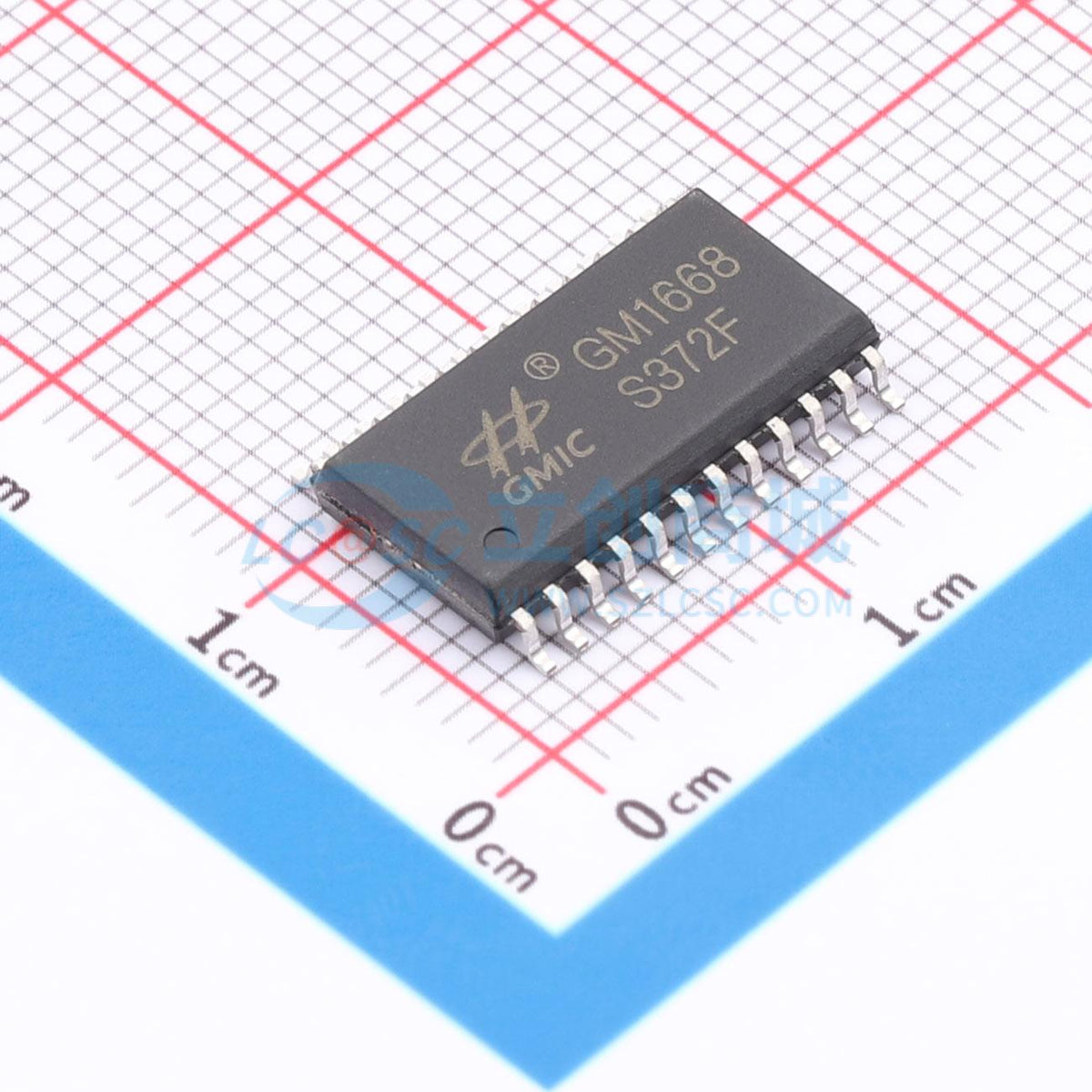 IC điều khiển LED 7 đoạn GM1668(GMIC) GMIC SOP-24 1V - Techcore Việt Nam