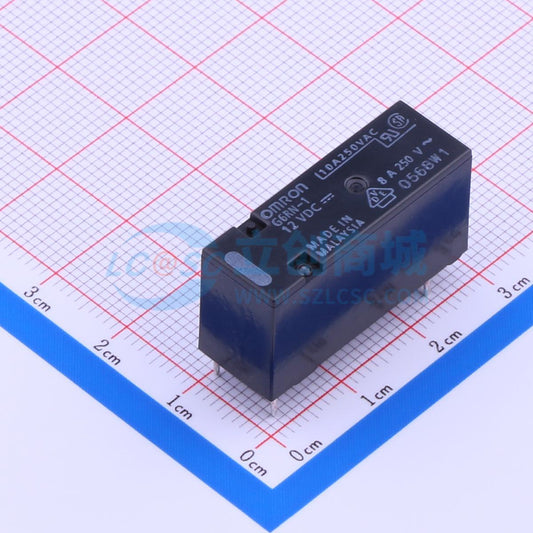 Rơ-le điện tử G6RN-1 DC12 OMRON 12V THT,28.5x10mm - Techcore Việt Nam