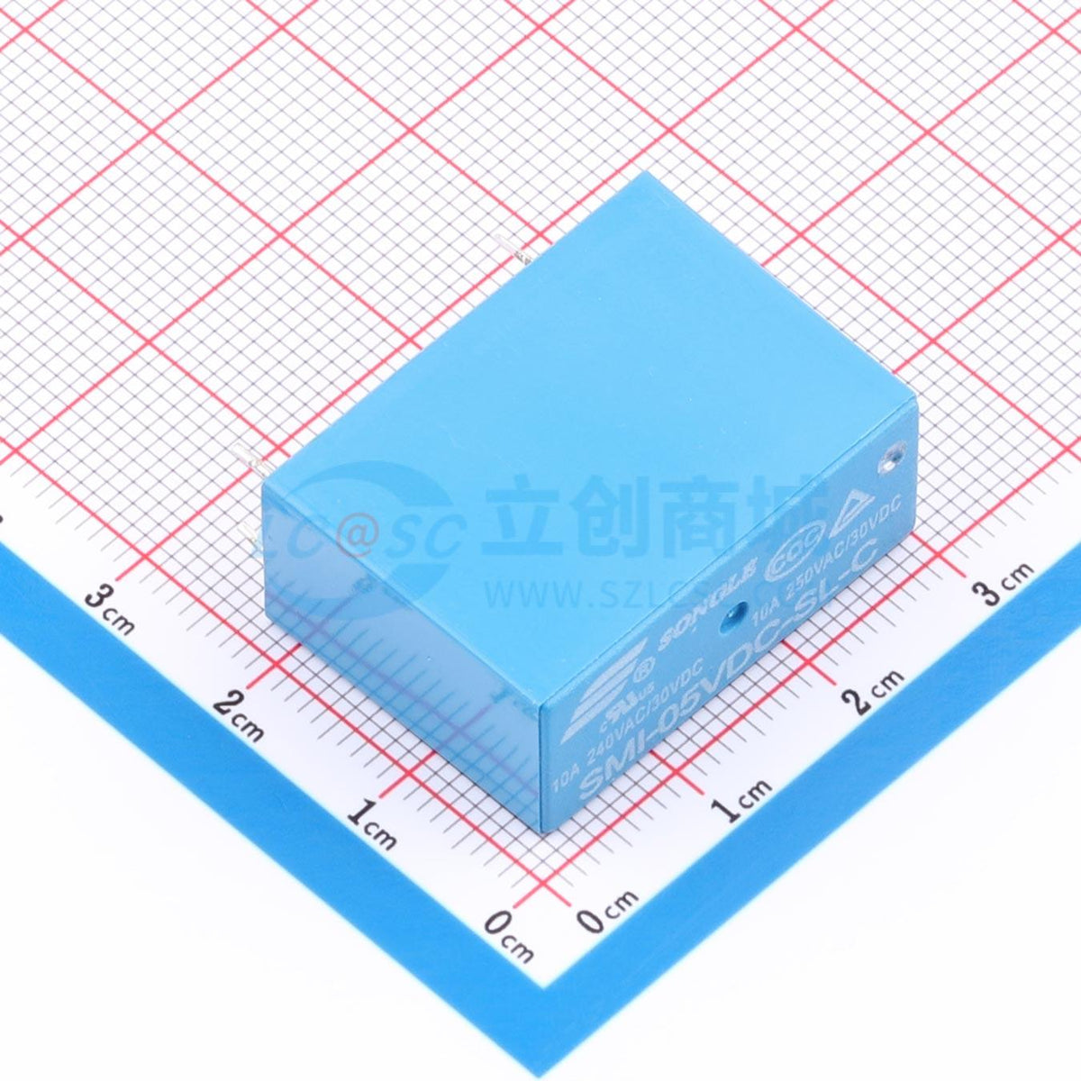 Rơ-le điện tử SMI-05VDC-SL-C SONGLE 5V THT,29.2x12.8mm - Techcore Việt Nam