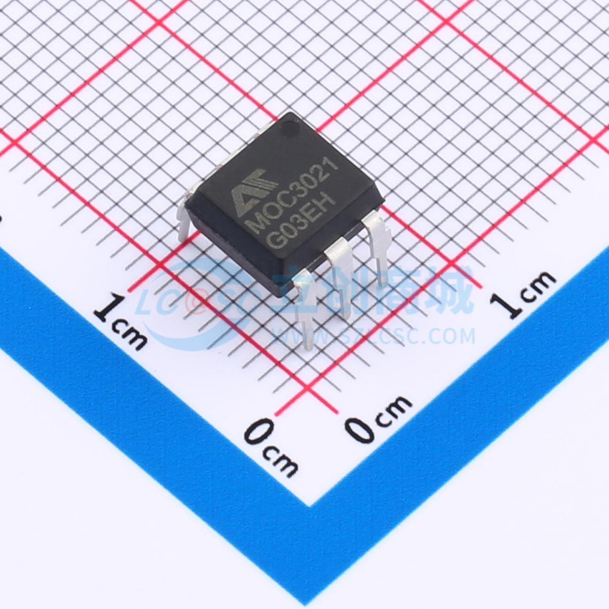 Optocoupler TRIAC MOC3021M AOTE DIP-6 400V - Techcore Việt Nam