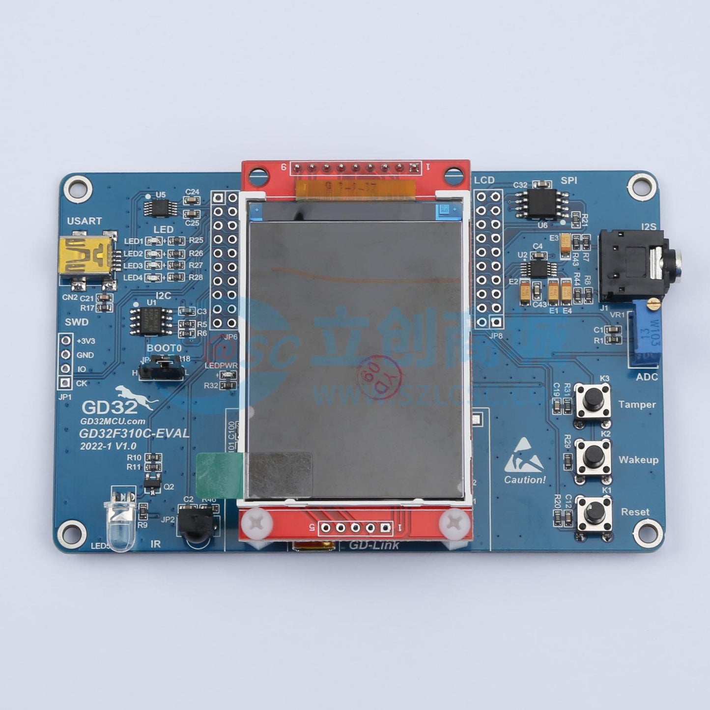 Bo mạch phát triển GD32F310C-EVAL GigaDevice - Techcore Việt Nam
