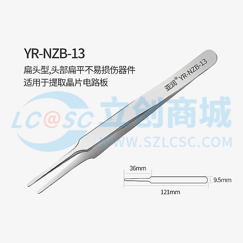 Nhíp Chống Tĩnh Điện ESD YR-NZB-13 YARUN 121x36 121x36x9.5mm - Techcore Việt Nam