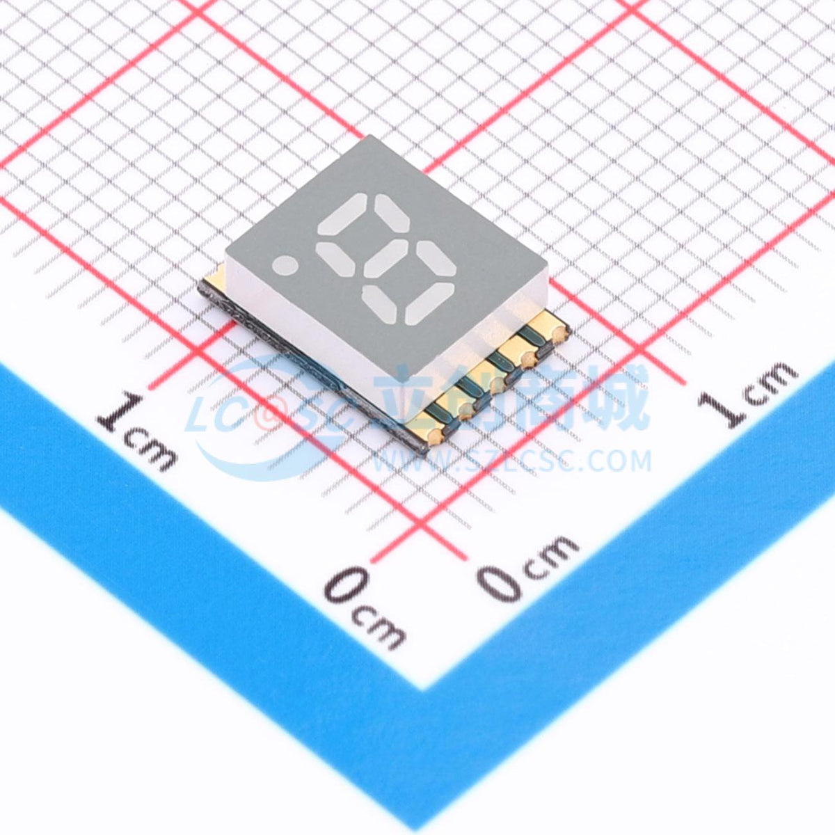 LED 7 đoạn GS2011APG-G Guangcai Display SMD,10x6.9mm - Techcore Việt Nam