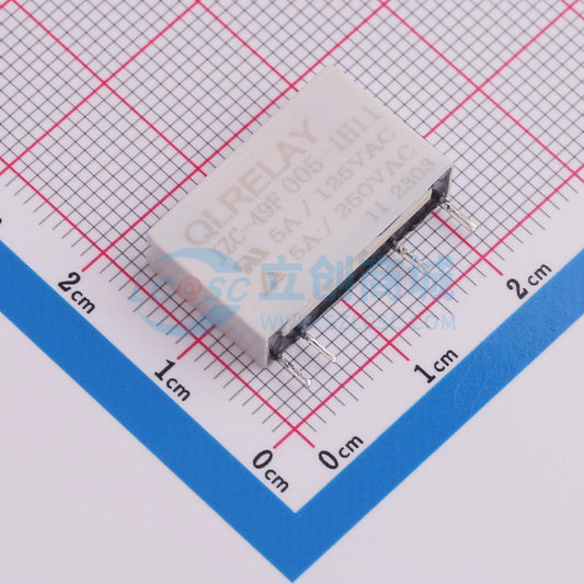 Rơ-le điện tử JZC-49F 005-1H11 QLRELAY 5V THT,20x5mm - Techcore Việt Nam
