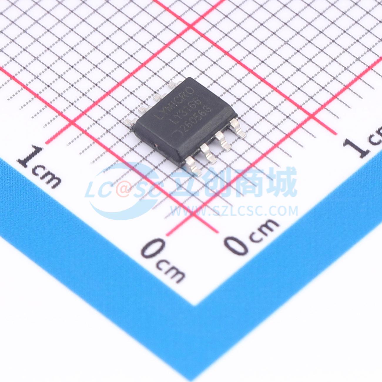 IC điều khiển LED LY3166 Lingyang Micro ESOP-8 1V - Techcore Việt Nam