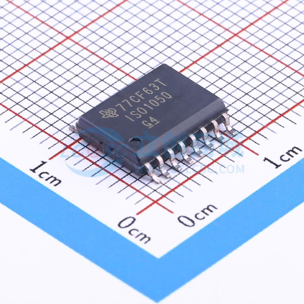 IC Thu Phát CAN Cách Ly ISO1050DWR TI SOIC-16-300mil 1Mbps 4243 Kênh - Techcore Việt Nam