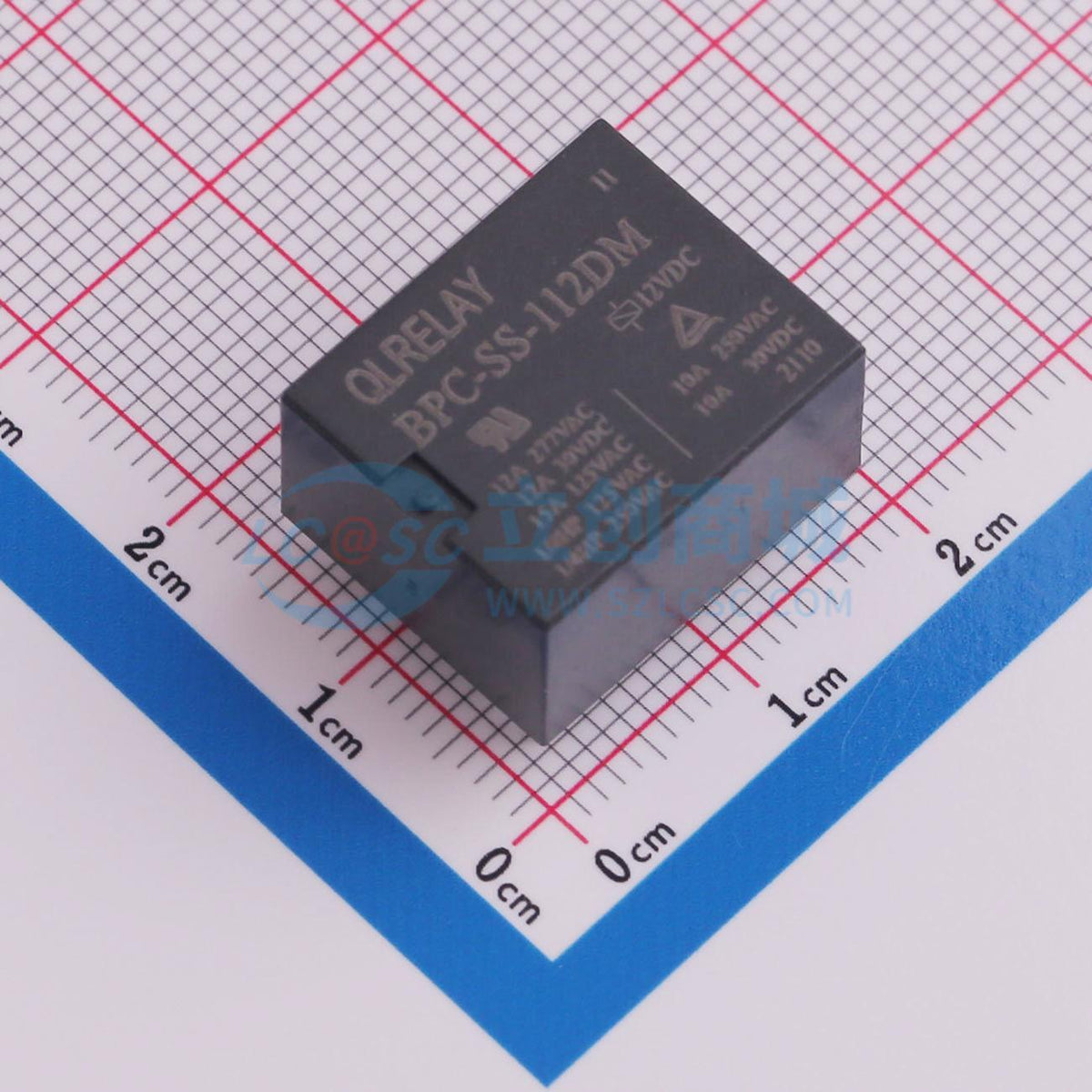 Rơ-le điện tử BPC-SS-112DM QLRELAY 12V THT,18.4x15.2mm - Techcore Việt Nam
