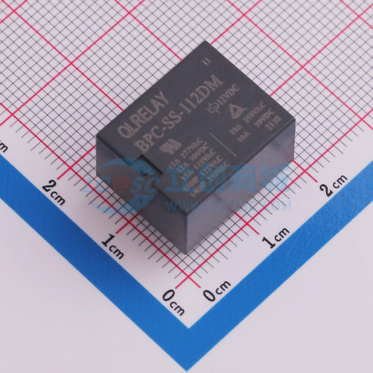 Rơ-le điện tử BPC-SS-112DM QLRELAY 12V THT,18.4x15.2mm - Techcore Việt Nam
