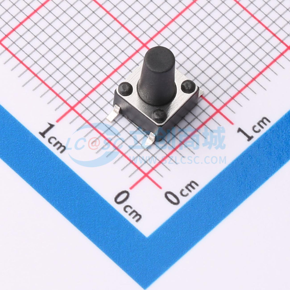 Linh kiện điện tử ZX-QC66-9.5TP SMD-4P,6x6mm - Techcore Việt Nam