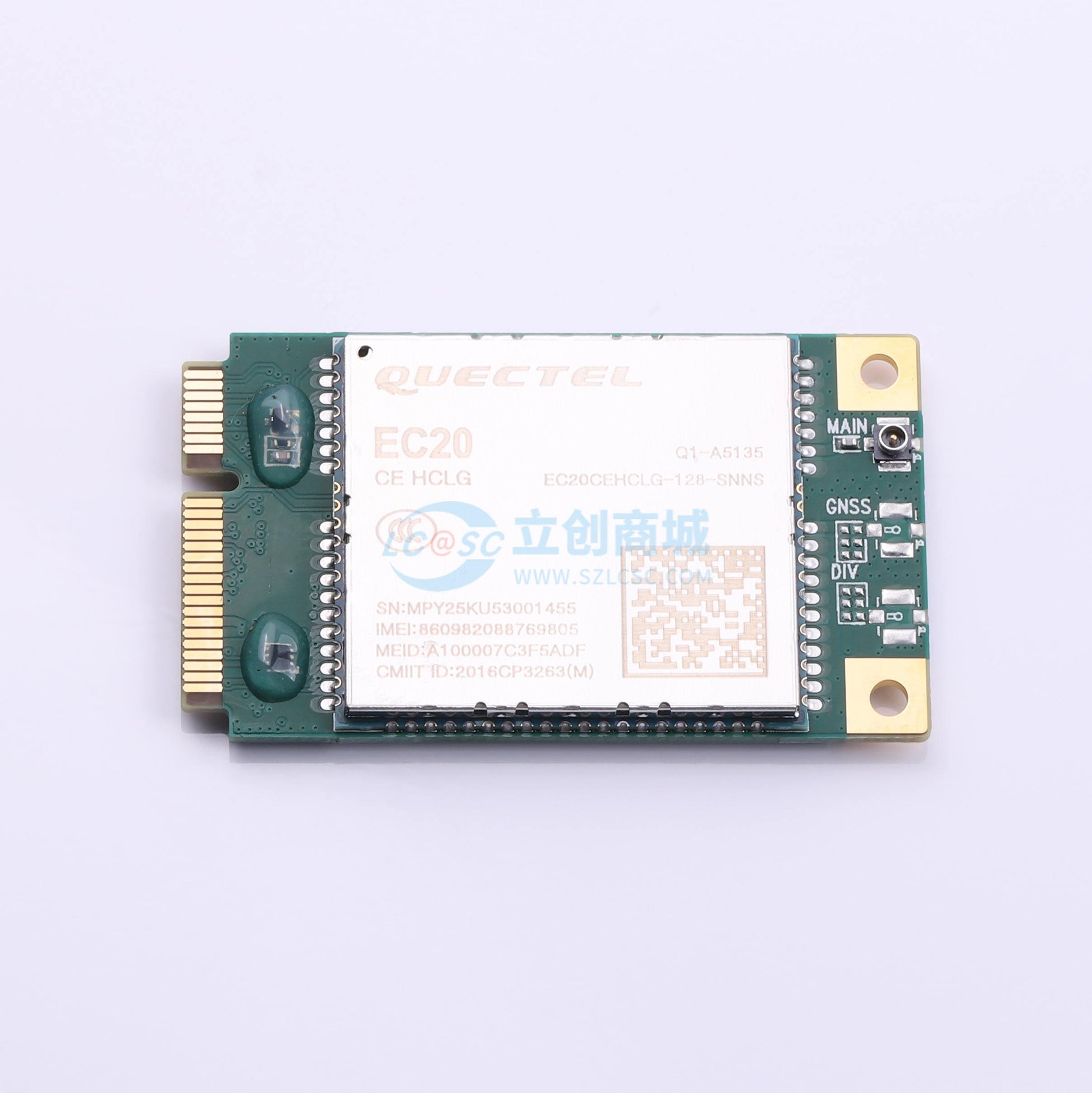 Module Di Động 2G/3G/4G/5G EC20CEHCLG-MINIPCIE-CB Quectel SMD 30x51mm LTE - Techcore Việt Nam