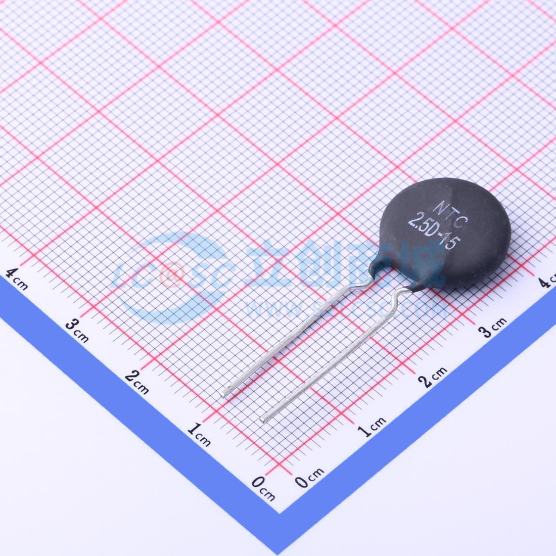 Điện trở nhiệt NTC NTC2.5D-15 RUILON Xuyên lỗ, P=7.5mm 2.5Ω 3.5W - Techcore Việt Nam