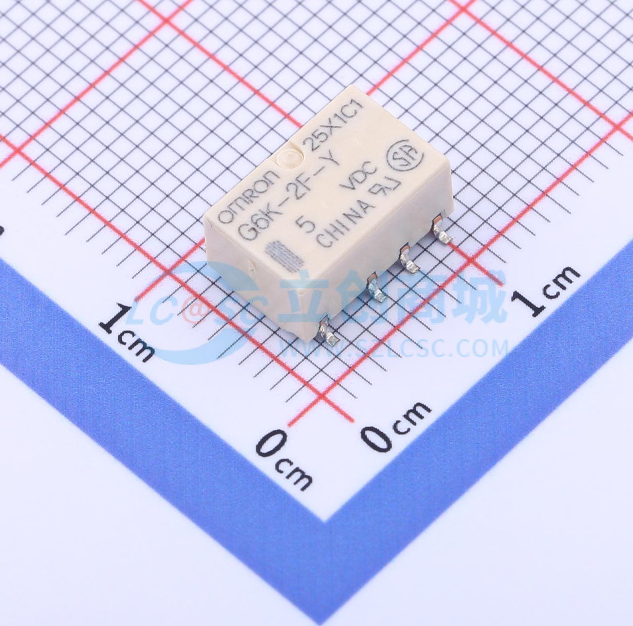 Relay Tín Hiệu G6K-2F-Y-5V OMRON SMD,10x6.5mm 5V Cho Mạch Điều Khiển - Techcore Việt Nam