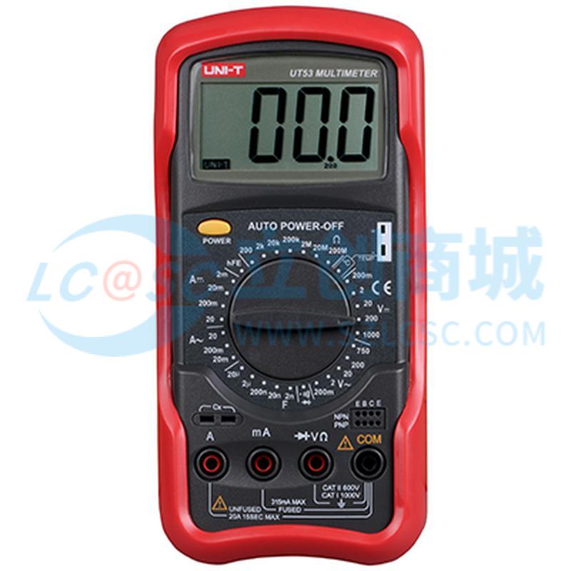 Đồng hồ vạn năng UT53 UNI-T Kiểm tra diode Dùng Cho Đo Kiểm Điện Tử - Techcore Việt Nam