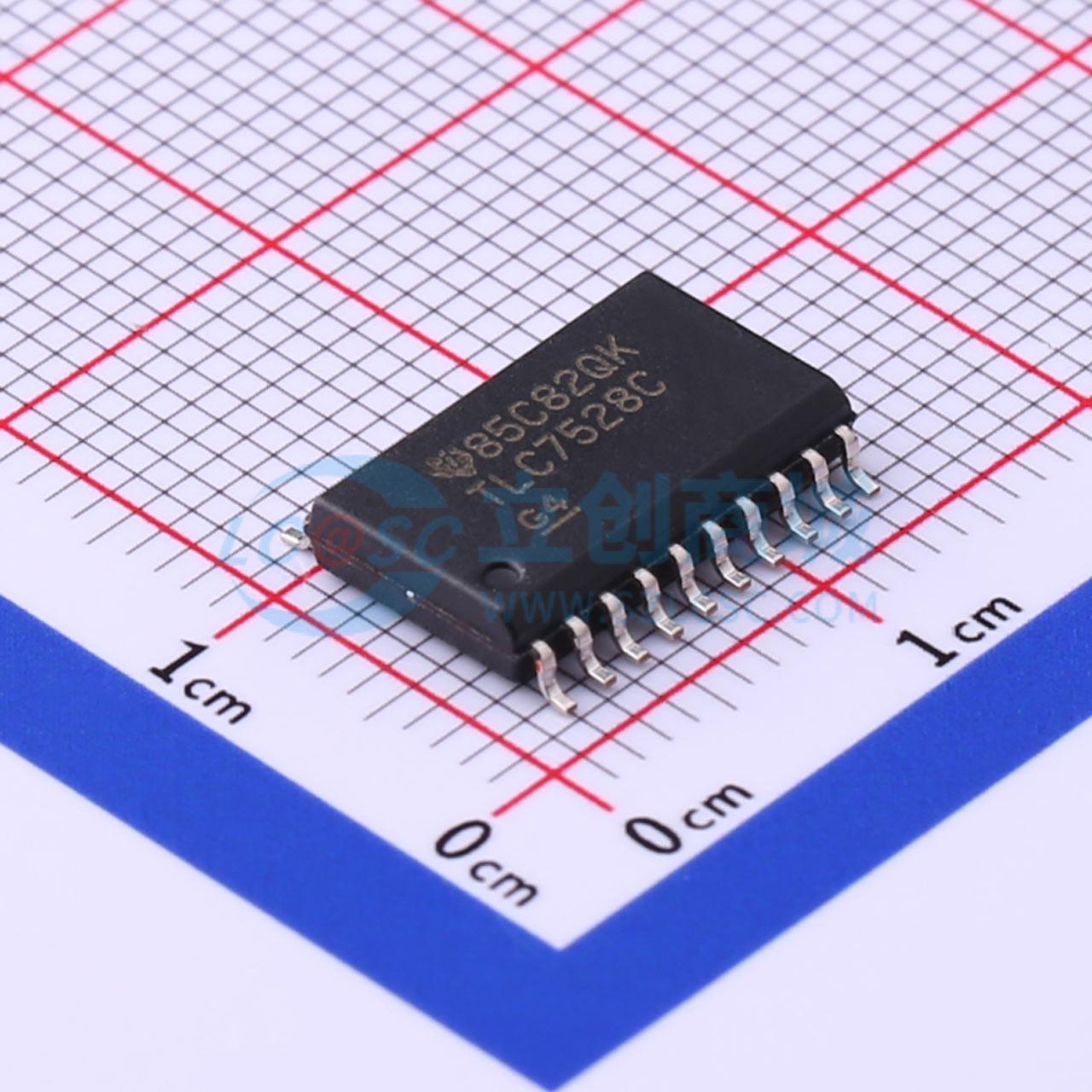 IC DAC TLC7528CDWR SOIC-20-300mil - Techcore Việt Nam