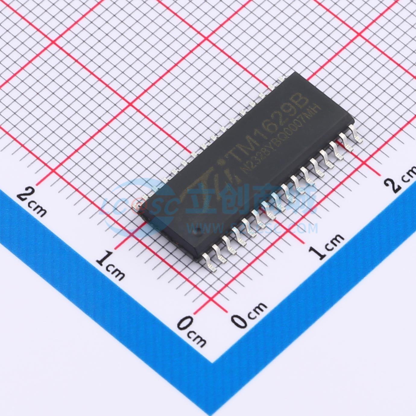 IC điều khiển LED TM1629B(TA2009B) TM SOP-32 1V - Techcore Việt Nam