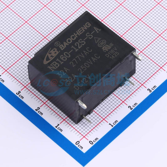 Rơ-le điện tử NB160-12S-S-A D116V 32A NBC 12V THT - Techcore Việt Nam