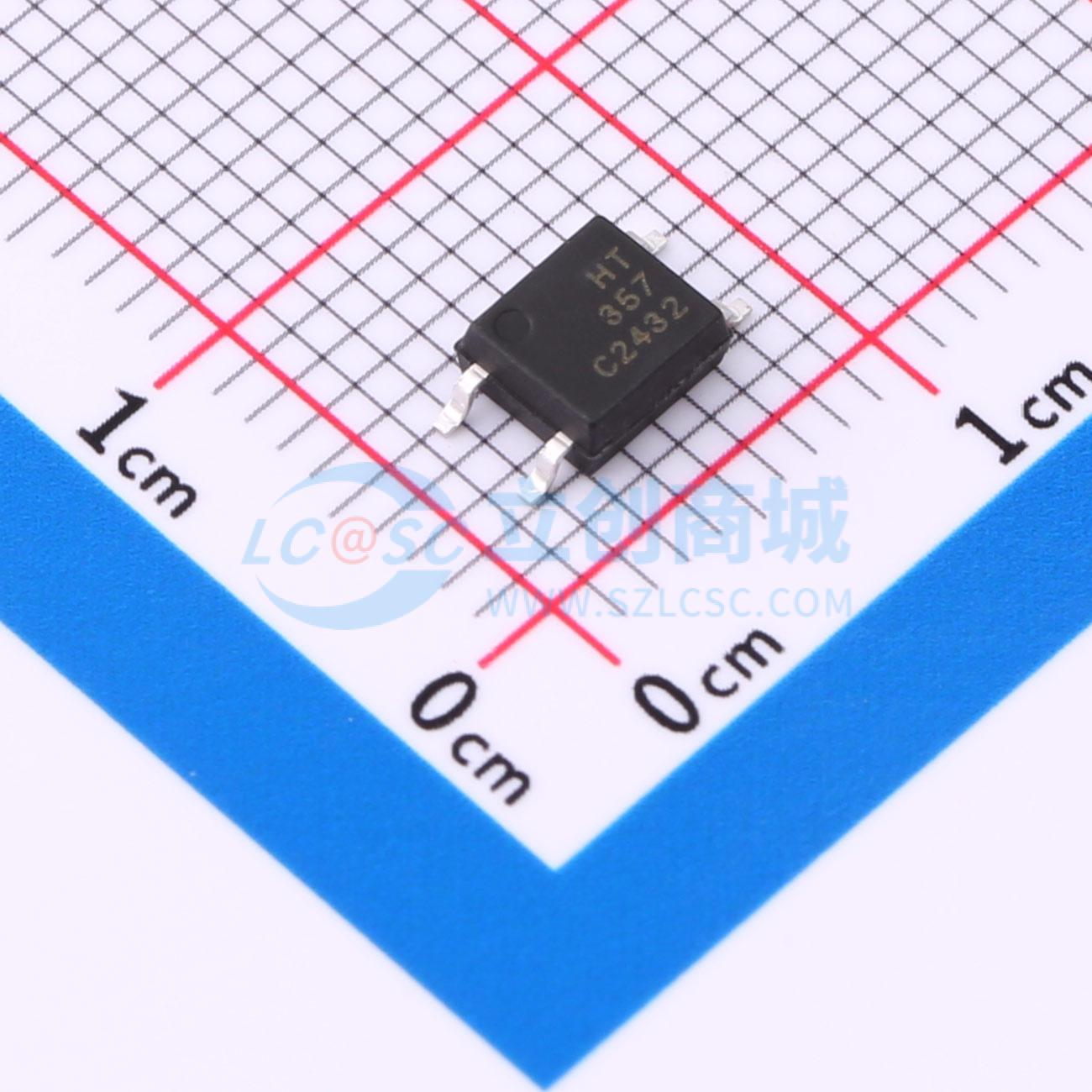 Optocoupler transistor HT-357-CTP1 Hengtuo SOP-4-175mil-2.54mm 1.2V - Techcore Việt Nam