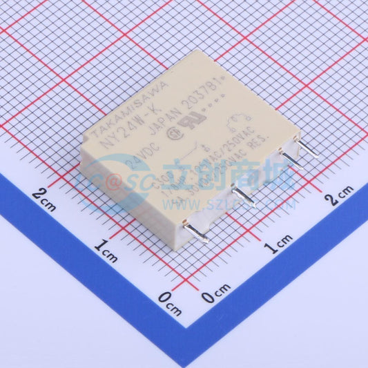 Rơ-le điện tử NY-24W-K-IE FUJITSU 24V SIP,20.1x5mm - Techcore Việt Nam